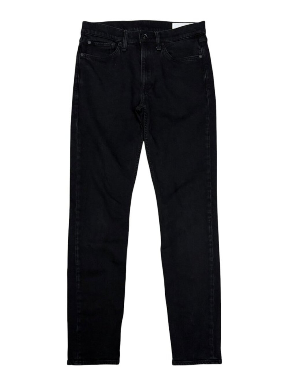 RAG & BONE Black Jeans Denim SLIM Designer Casual Pants Mens 30x32